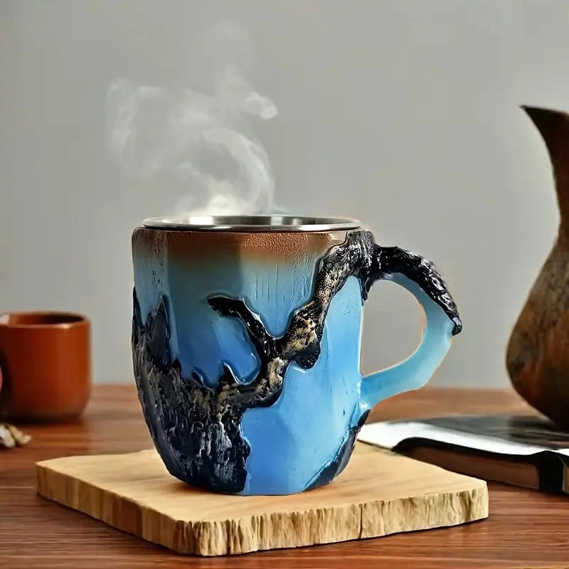 Minimalist Solid Color Synthetic Resin 1 Piece Mug