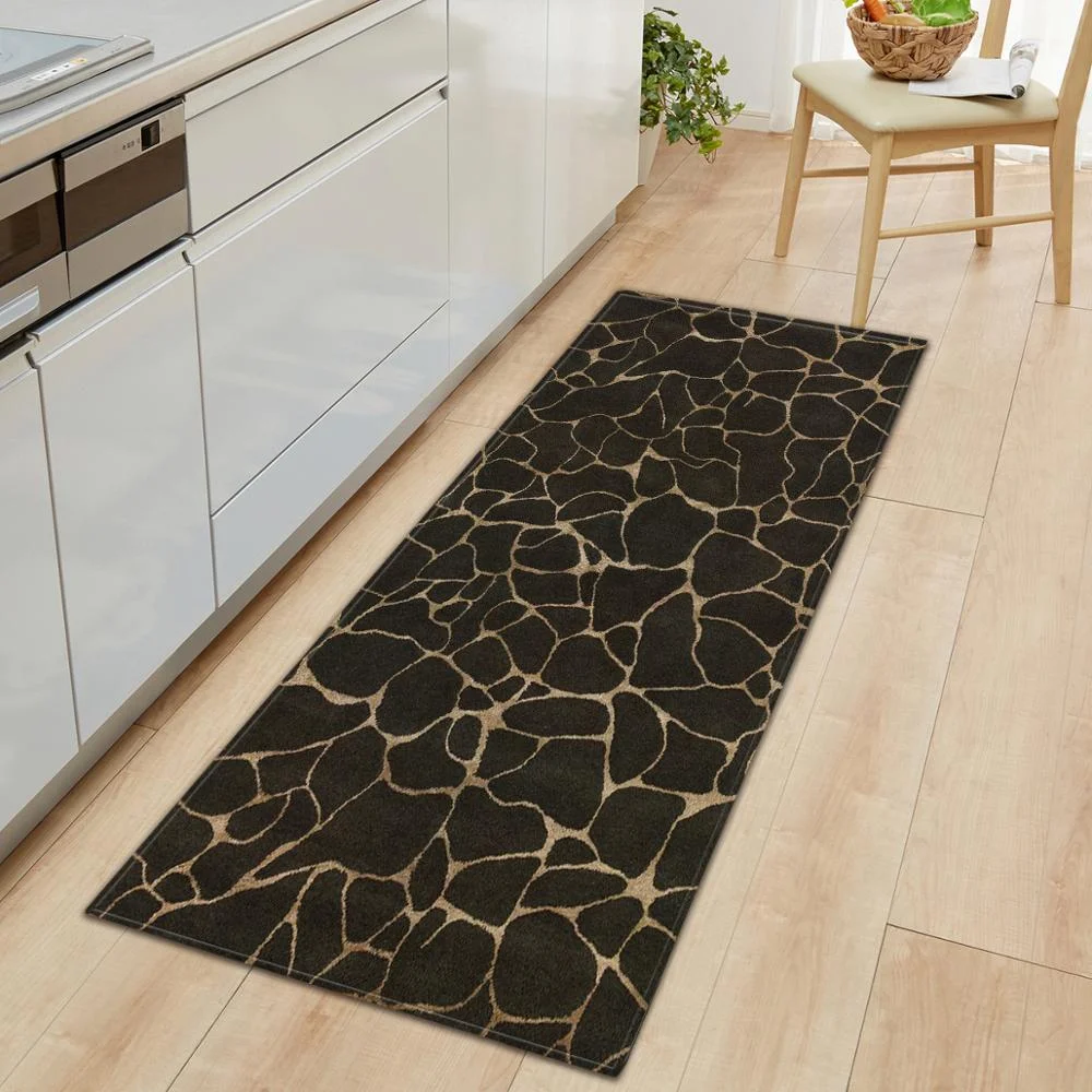 Kitchen Mat Bedroom Entrance Door mat Living Room Carpet Home Hallway Floor Decoration  Bathroom Non-slip Absorbent Rug