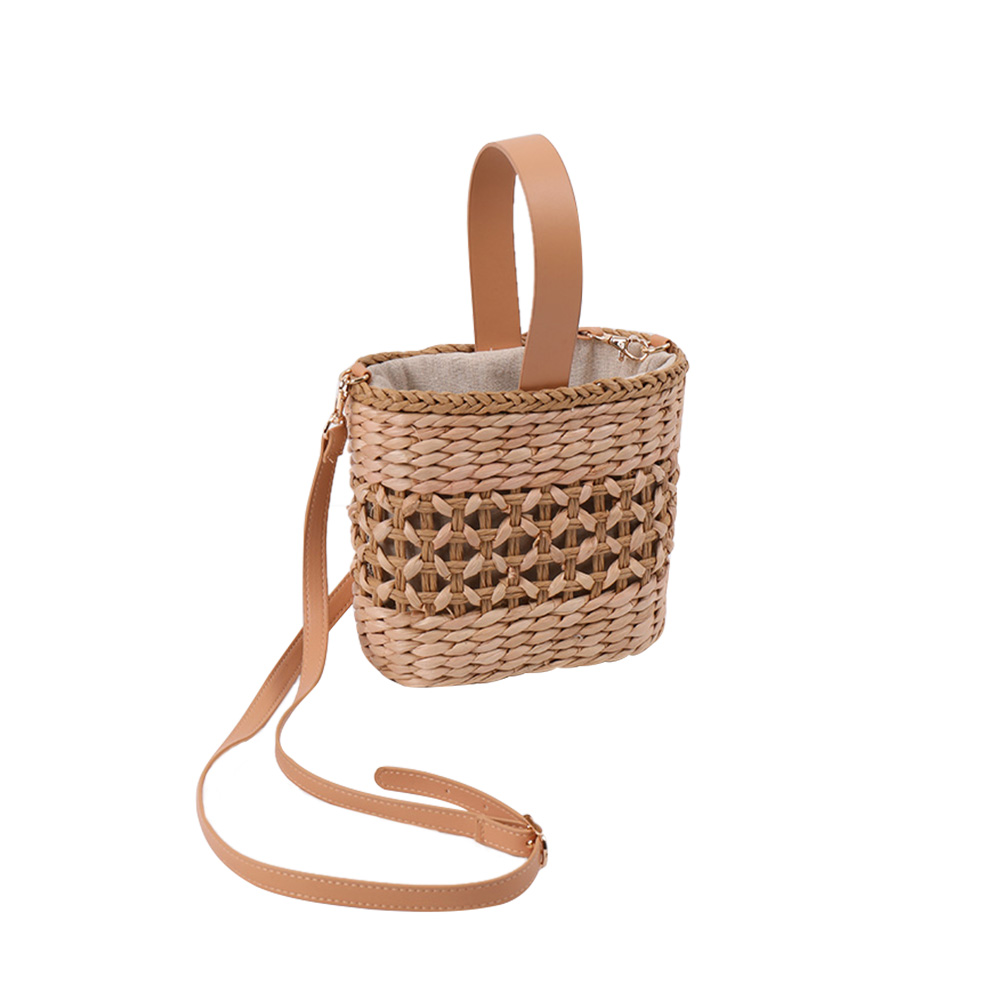 

Summer Handmade Woven Women Rattan Shoulder Bags Beach Weave Straw Handbags, 501 Original