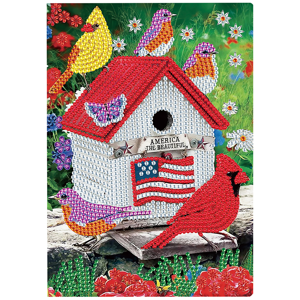 

Bird House - 5D DIY Craft Notebook, 501 Original