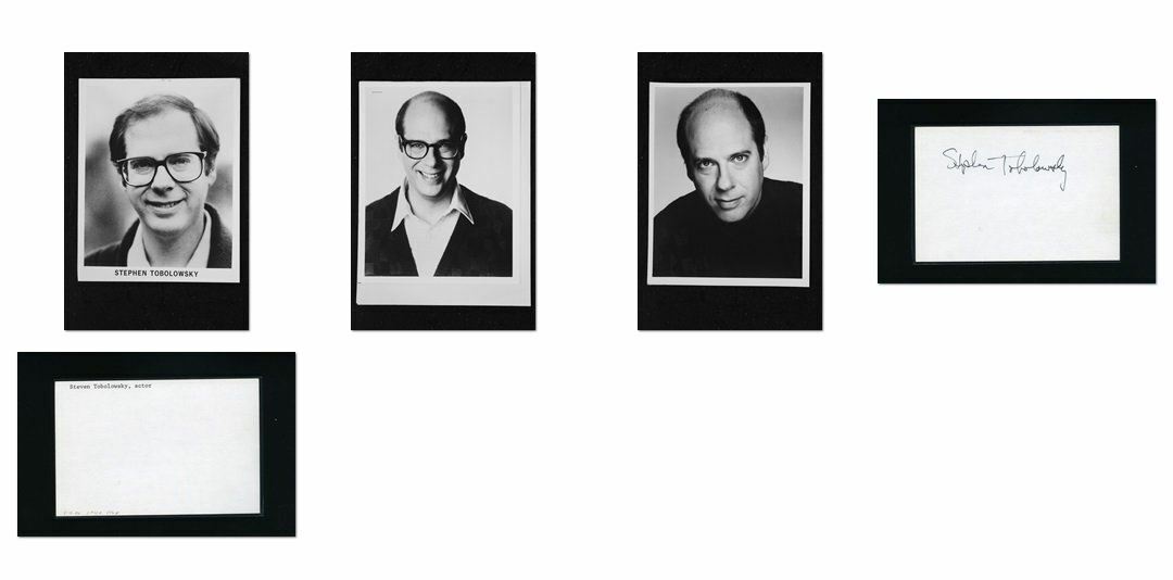 Stephen Tobolowsky - Signed Autograph and Headshot Photo Poster painting set - Memento