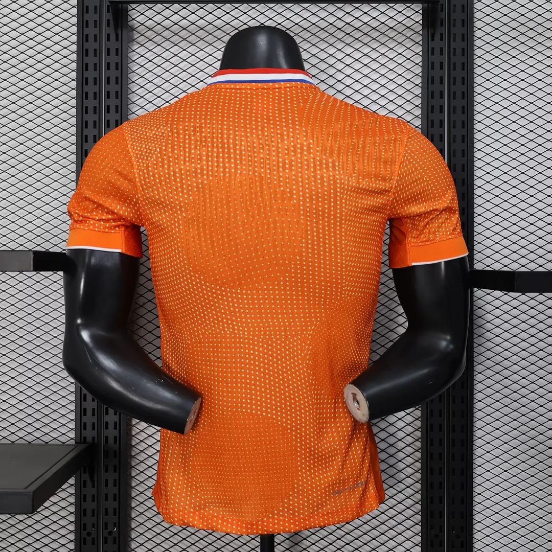 2025 Netherlands Home Player Version Men's Football T-Shirt
