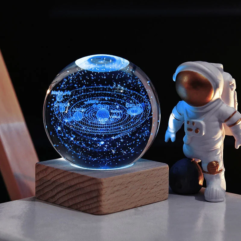 3D Galaxy Crystal Ball Nightlight Decorlamp - U.S. regulations