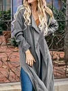 Casual And Simple Long Sleeves Coats