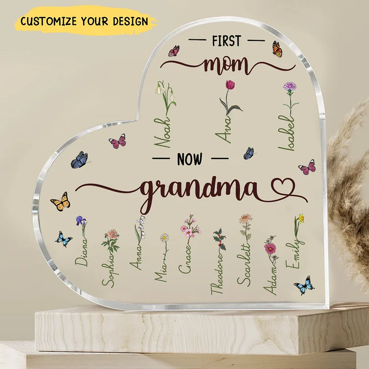 MAMA Personalized Acrylic Plaque