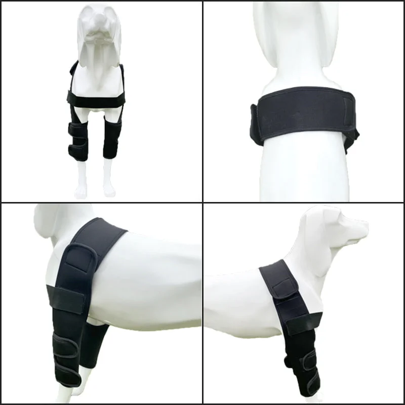 Dog Elbow Pads Protector for Hygroma, Adjustable Dog Shoulder Brace
