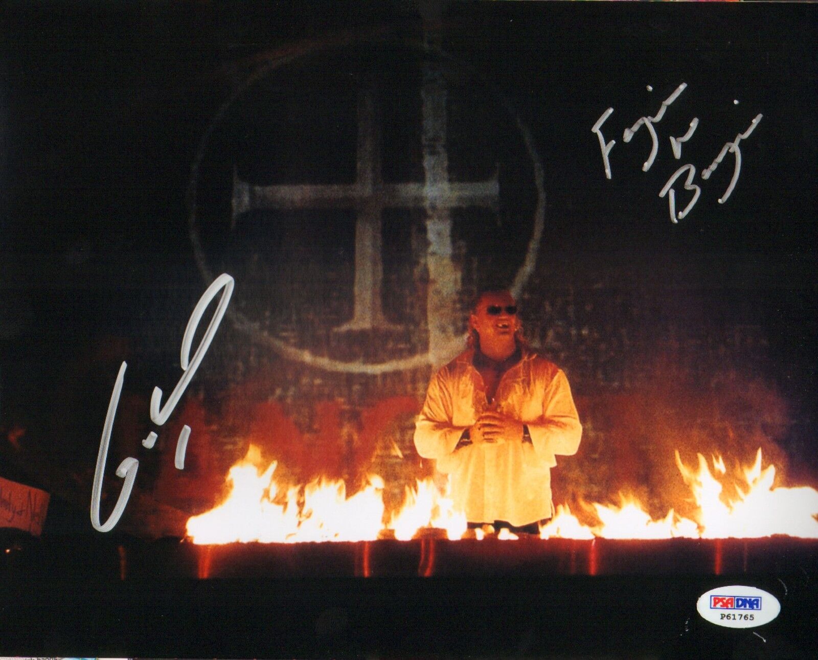 Gangrel Signed WWE 8x10 Photo Poster painting PSA/DNA COA The Brood w/ Fangin n Bangin Autograph