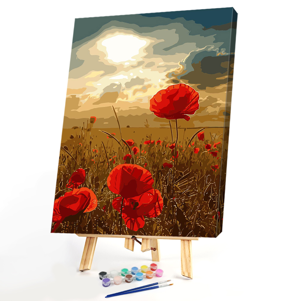 

40*50CM Paint By Numbers-Flower, 501 Original