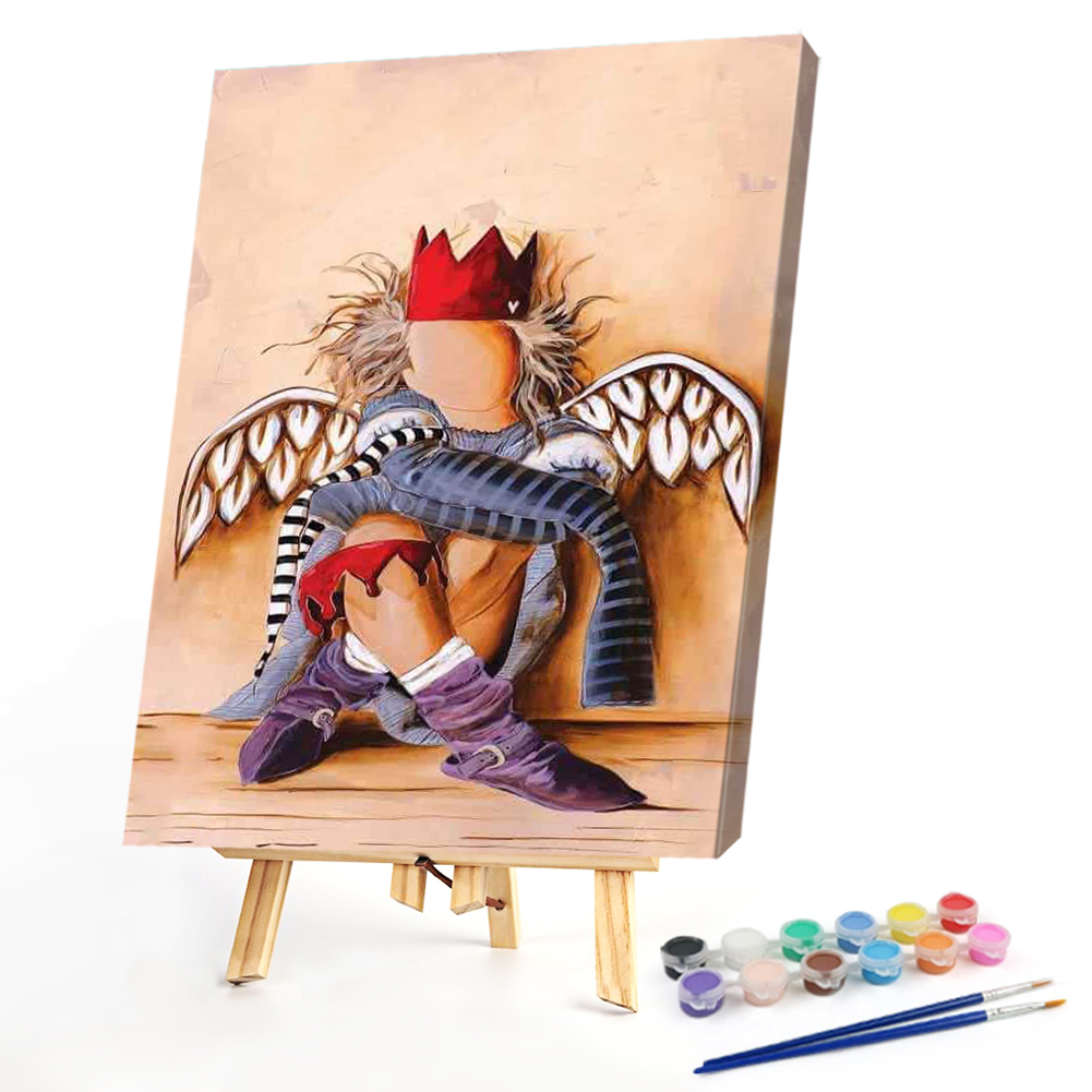 

40*50CM - Paint By Numbers - Broken Angel, 501 Original
