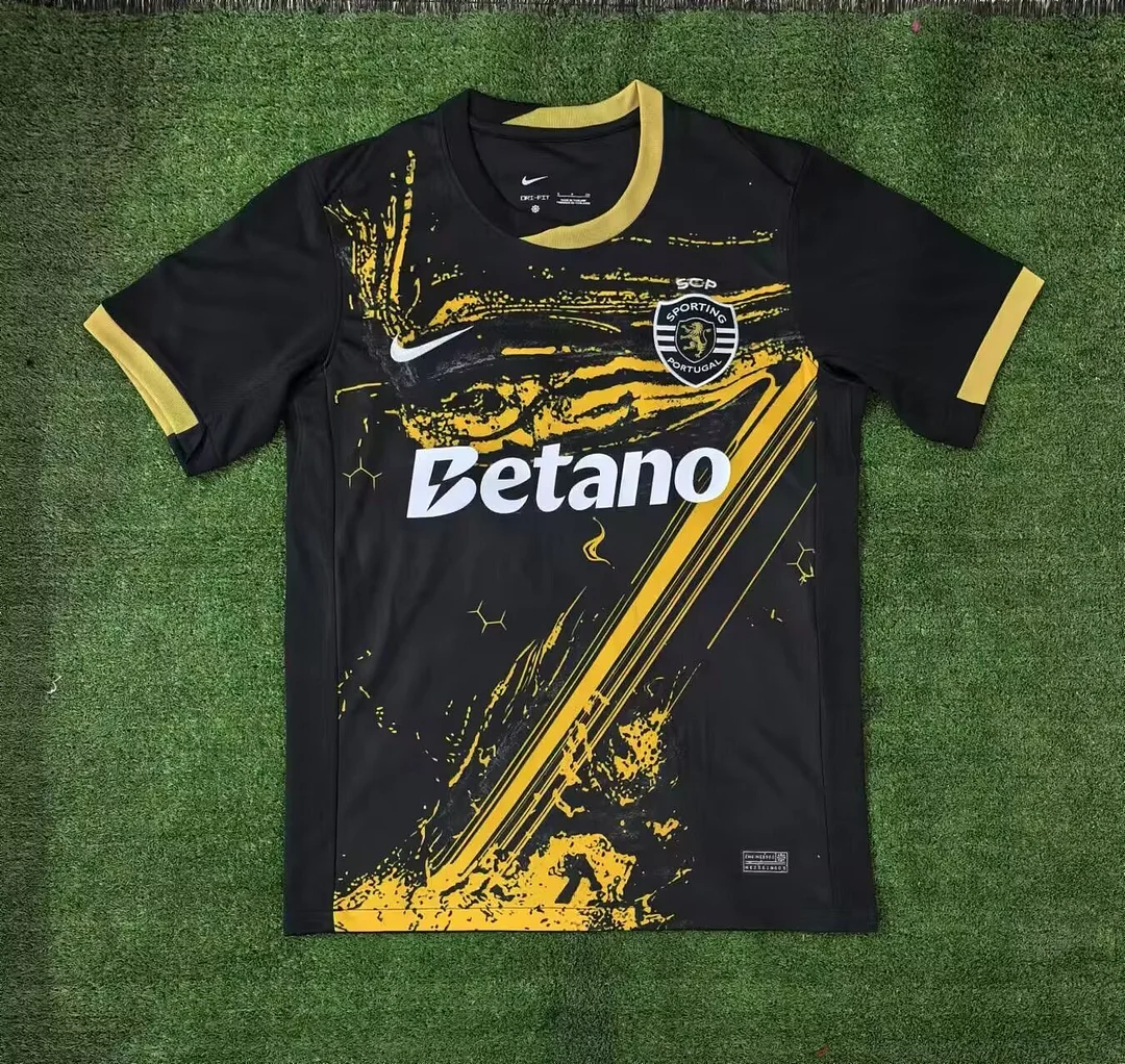 24/25 Lisbon Third Away Football Shirt Thai Quality