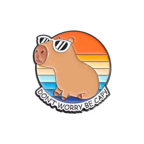 Foto del pin Capibara Relajado Feliz