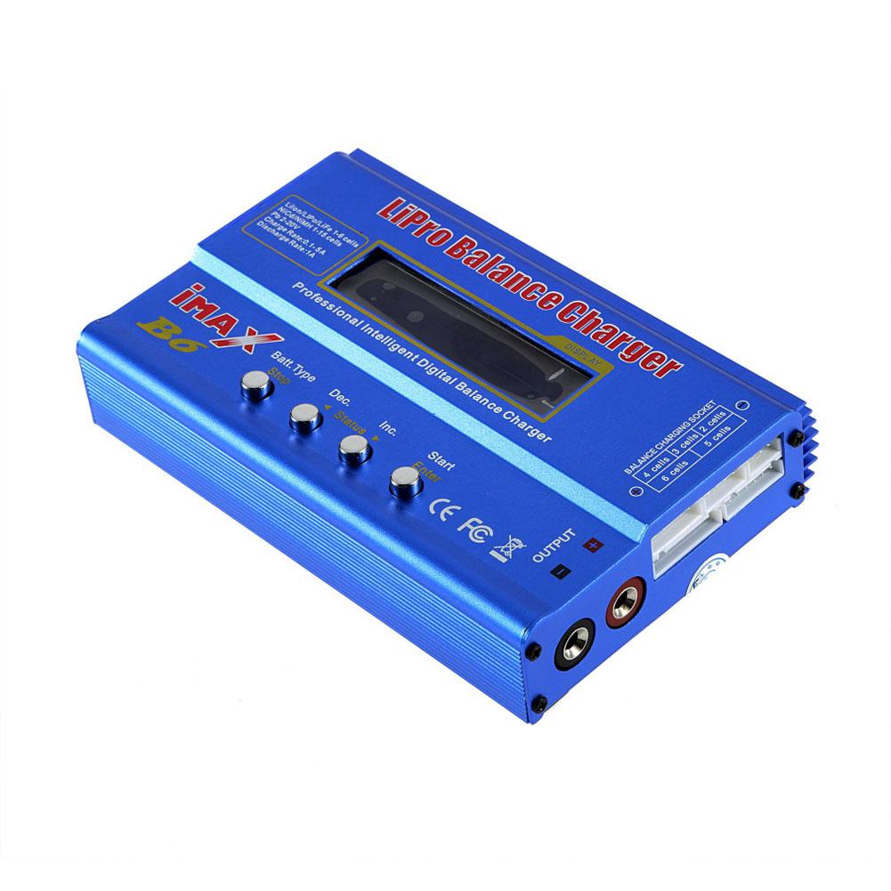 

iMAX B6 80W Lipo NiMh Batteries Balance Digital Charger for RC Helicopter, 501 Original