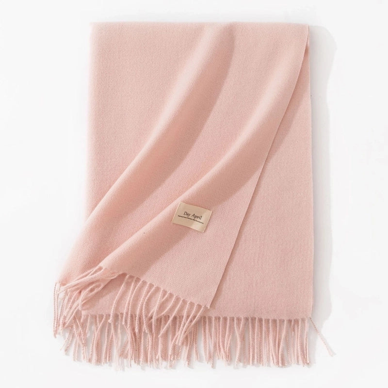 Scarf Winter Warm Windproof Shawl Women’s High-end Korean Style Women’s Cashmere Scarf