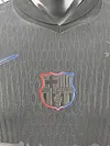 2024/2025 Player Version Barcelona x Travis Scott Collab Away Black Advertising Football Shirt 1:1 Thai Quality
