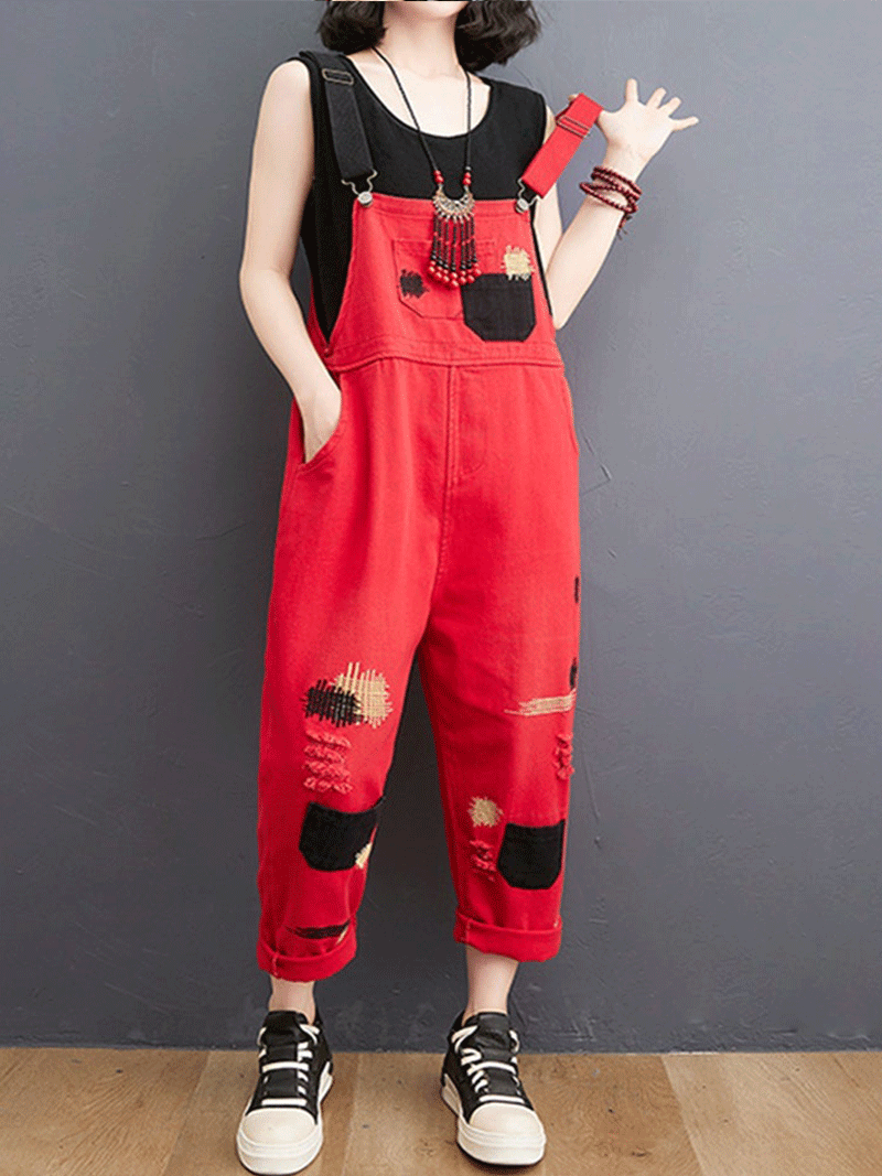 Knew My Place Overalls Dungaree
