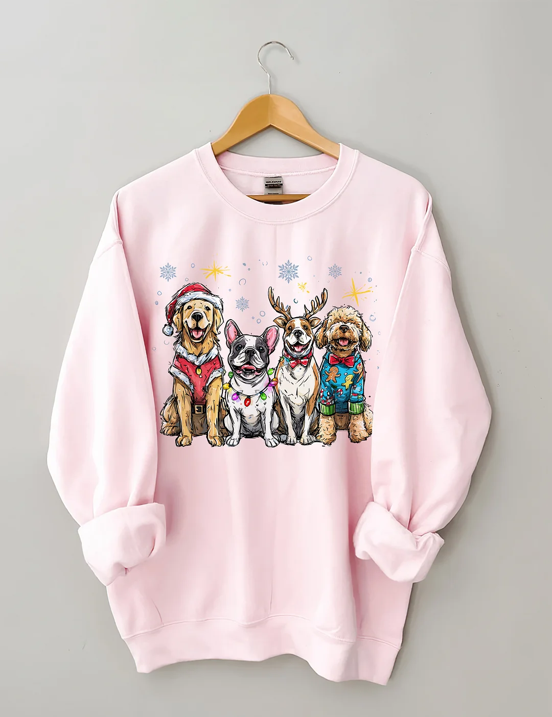 Christmas Dogs Sweatshirt