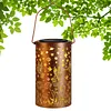 Solar Hanging Lights IP65 Waterproof Hummingbird Hanging Lantern Garden Lantern for Outside Tree Patio Yard Lawn Porch Decor