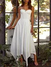 Irregular Clipping Condole Belt Maxi Dress