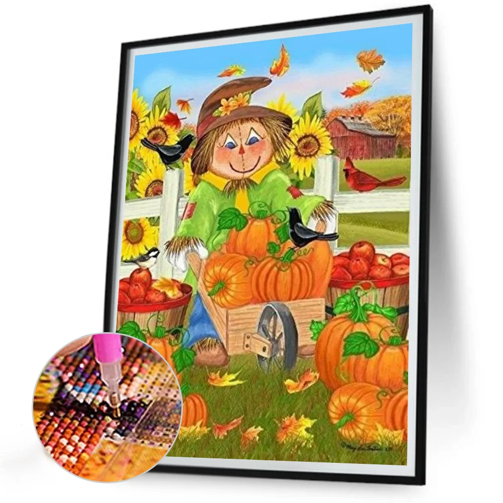 Diamond Painting - Full Round Drill - Harvest Season(Canvas|30*40cm)