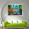 (5 Sizes) Poppy Forest-Full Square Diamond Painting