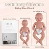16'' Realistic Silicone Sleeping Baby Little Infant Girl Haroina Physical and Mental Accompaniment - RBBI-Myrebornbabydoll&reg; Myrebornbabydoll&reg;