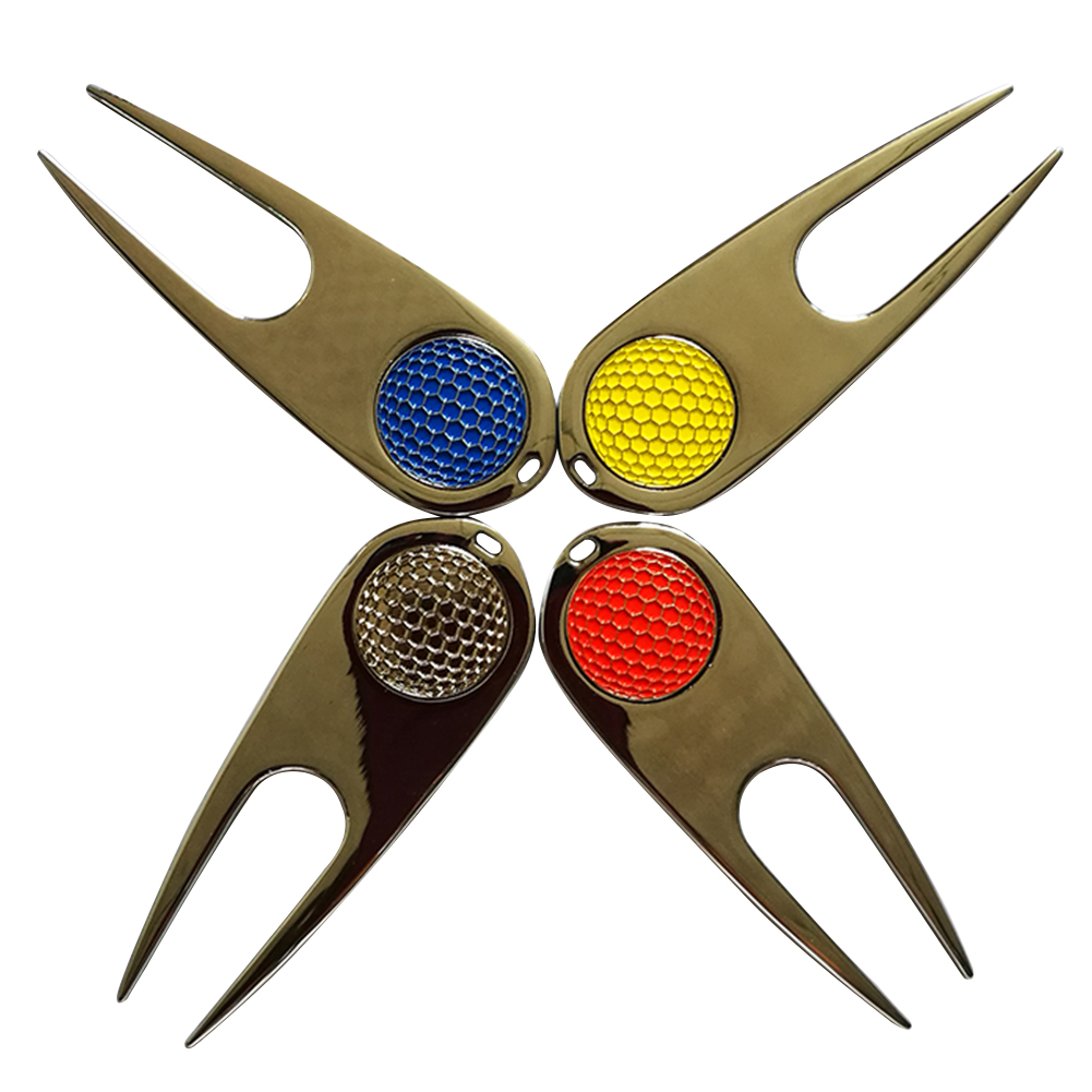 

Magnetic Golf Divot Repair Tool Pitch Groove Cleaner Pitchfork Color Random, 501 Original