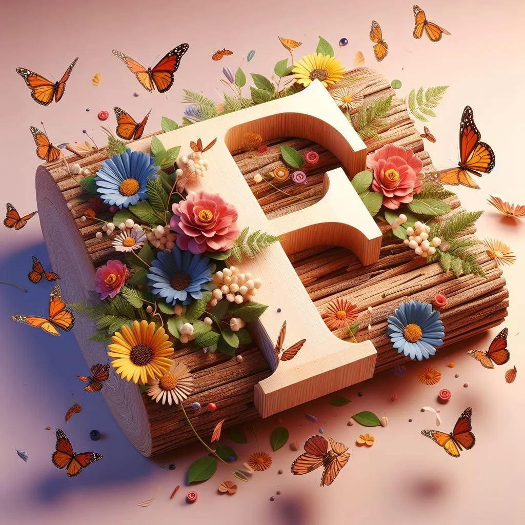 Diamond Painting - Full Round Drill -  wooden Alphabet(Canvas|40*40cm)