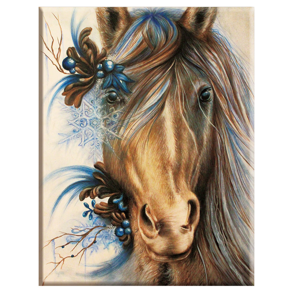 Horse-14CT Counted Cross Stitch-(40*50CM)