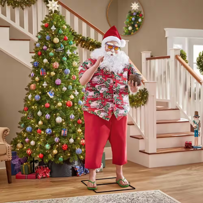 🔥kukelife🔥6 ft. Animated Beach Santa