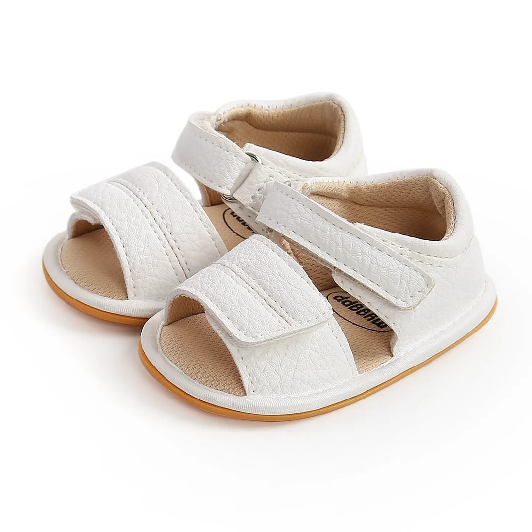 New Canvas PU Baby Non-Slip Sandals Child Summer Boys Fashion Sandals Sneakers Infant Shoes 0-18 Month Baby Shoes