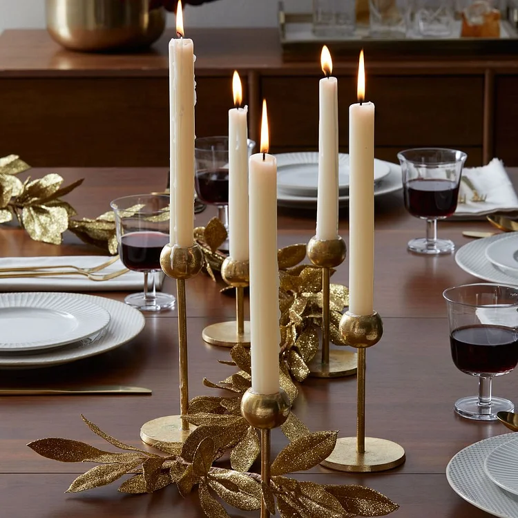 Brass Candle Holder - Home Candle Light Dinner - Appledas