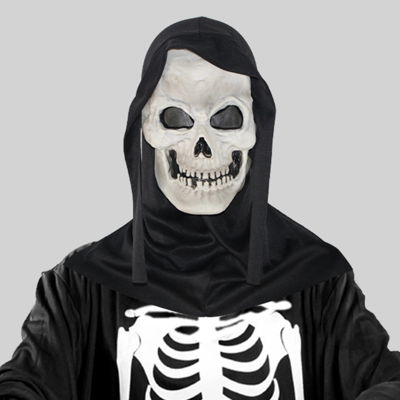 Vintage Style Exaggerated Funny Skull Pvc Halloween Unisex