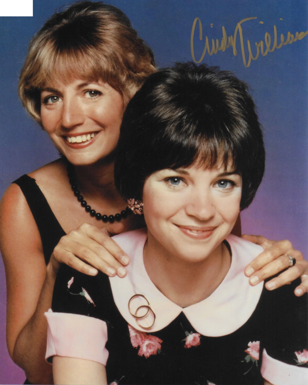 Cindy Williams Laverne & Shirley Original In Person Autographed 8X10 Photo Poster painting #6