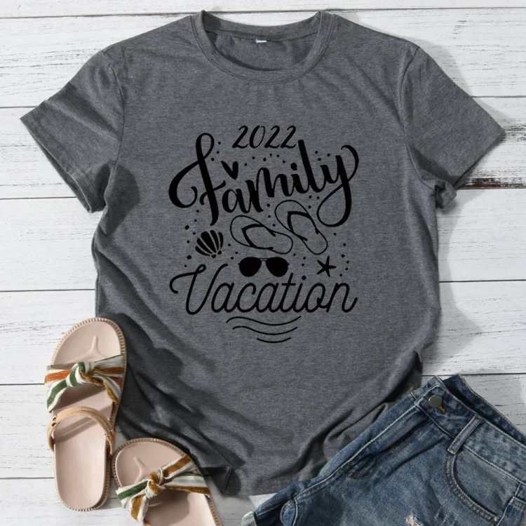 Family vacation 2022 T-shirt Tee-013699