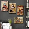 4pcs - Cowgirls - Vintage Metal Signs(8*12Inch/12*16Inch)