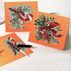 6pcs DIY Diamond Painting Greeting Card Set for Holiday Blessings Christmas Gift