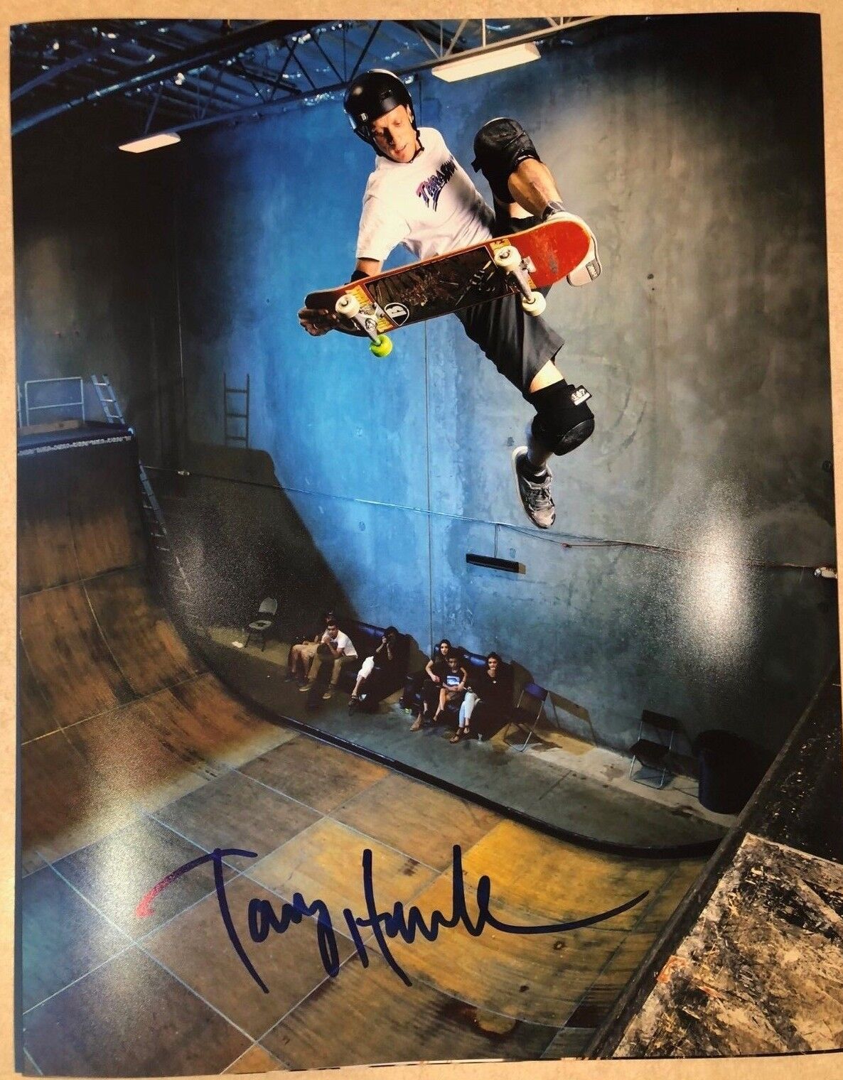 Skate Legend TONY HAWK Signed 11x14 Photo Poster painting