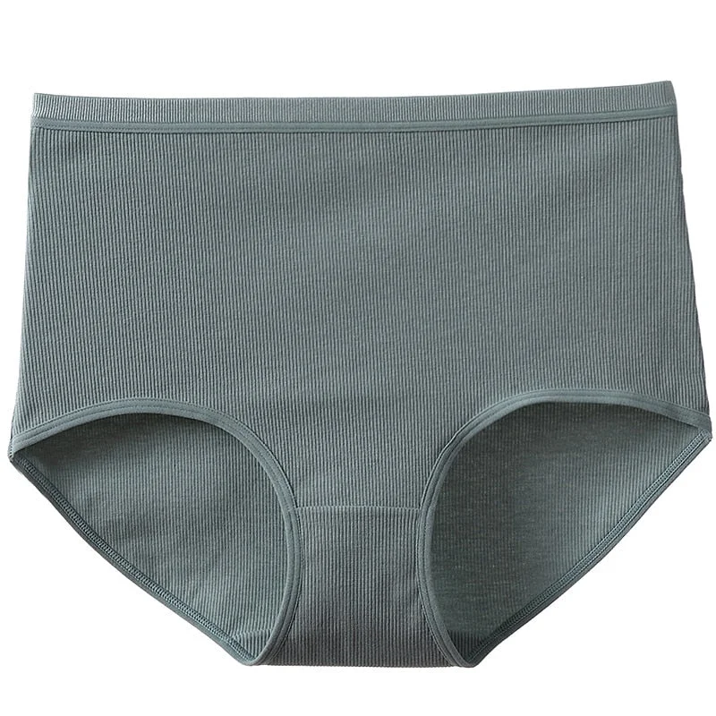 High Waist Panties For Women Cotton Sexy Seamless Briefs Underwear Solid Body Shaper Breathable Comfort Female Intimates Fashion