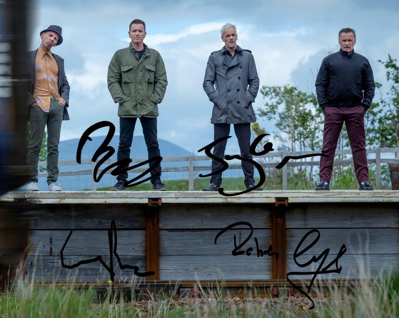 T2 Trainspotting Cast SIGNED AUTOGRAPHED 10 X 8