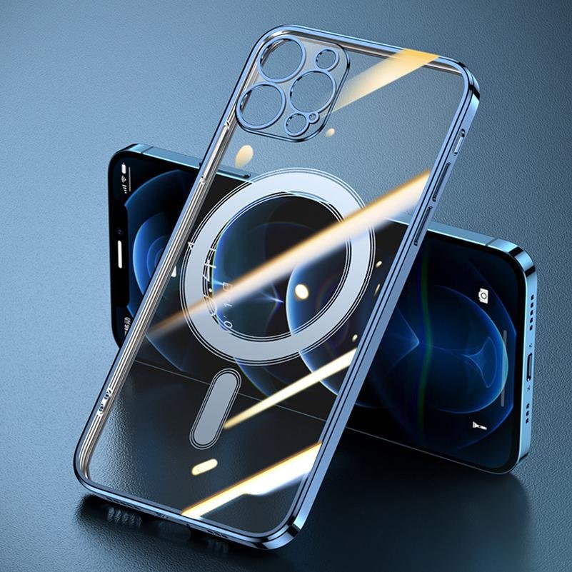 Luxury Magsafe Plating Shining iPhone Case