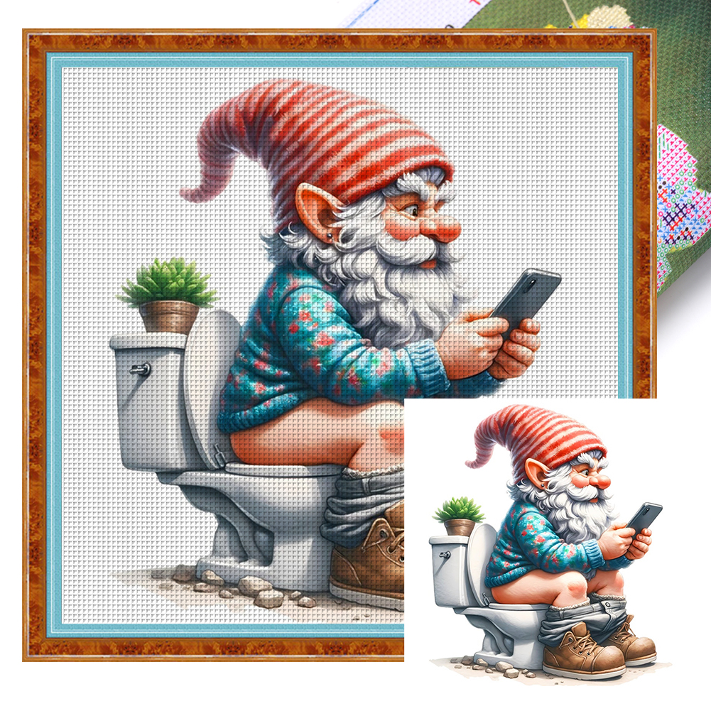 Goblin Full 11CT Pre-stamped Canvas(40*40cm) Cross Stitch
