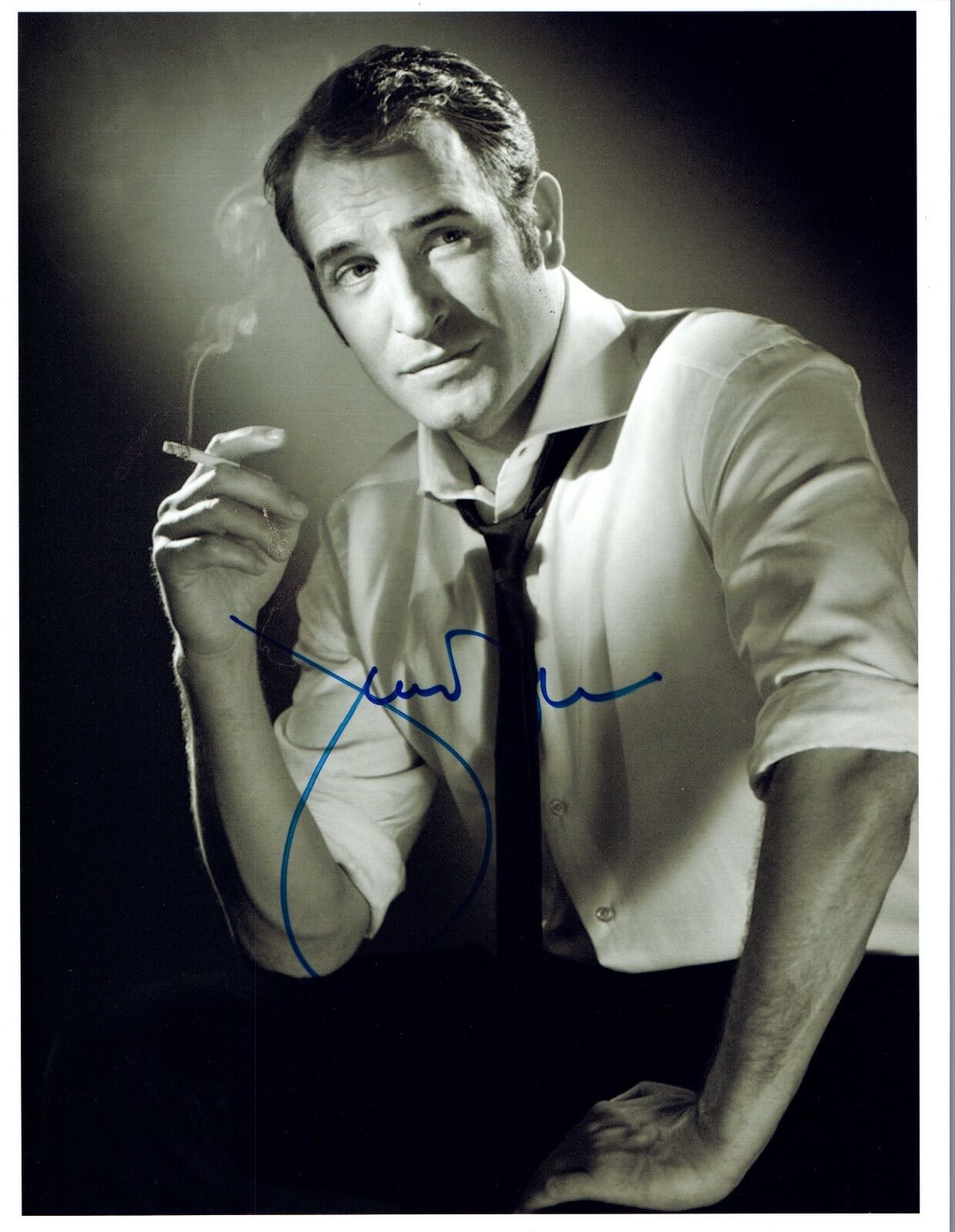 Jean Dujardin Signed Autographed 8x10 Photo Poster painting The Artist COA VD