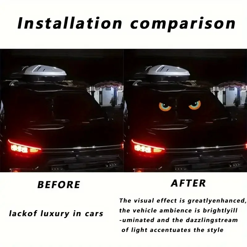 Car Demon Eye LED Decorative Light