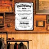 Bathroom Rules - Vintage Metal Signs - 20*30cm/30*40cm - Warning