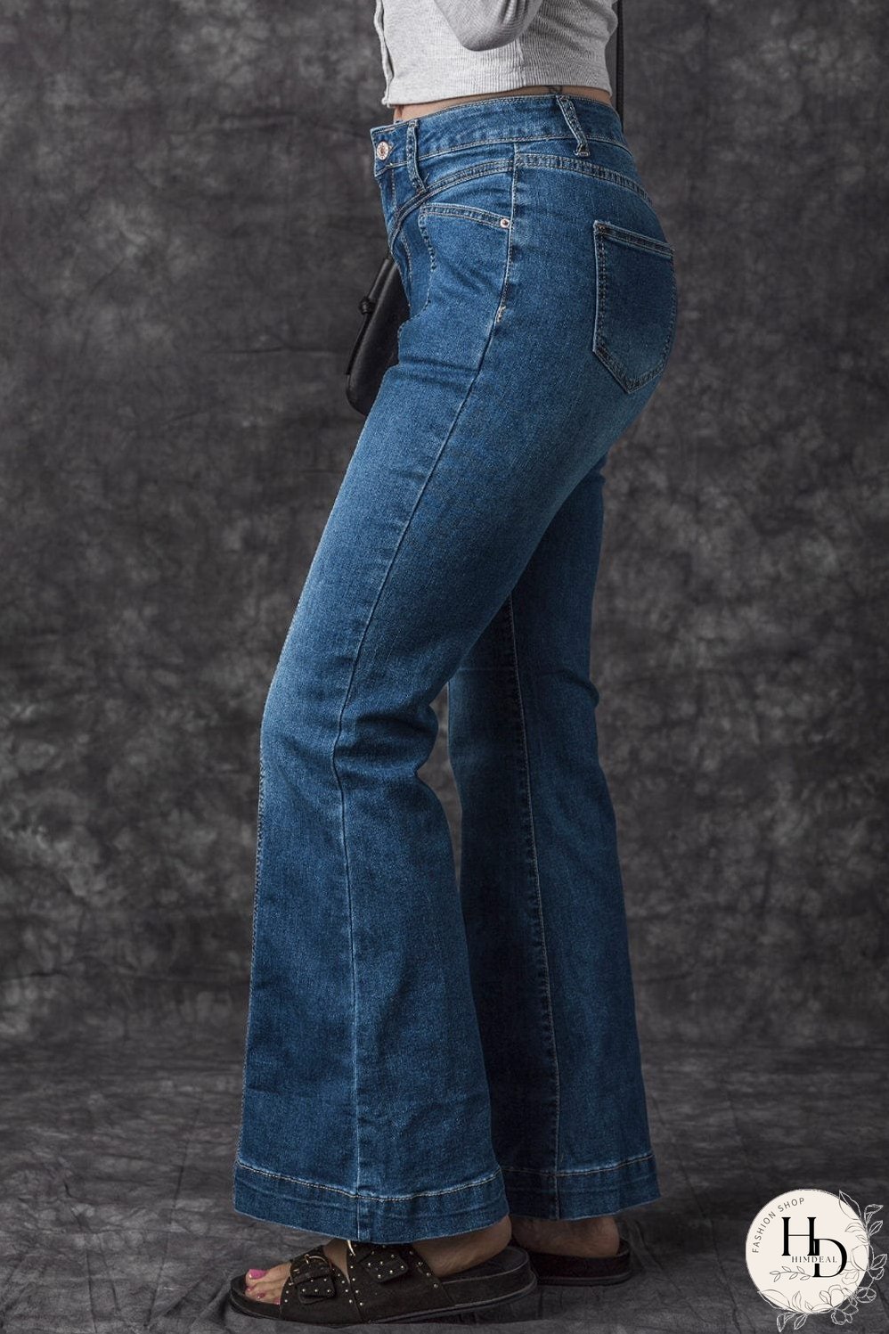Vintage Inspired Flared Jeans