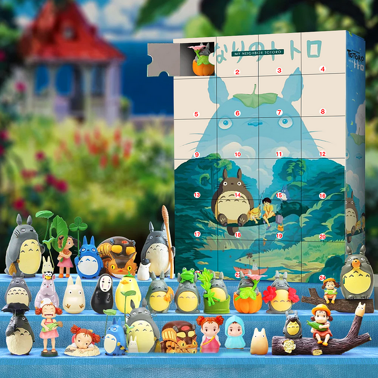My Neighbor Totoro Advent Calendar -- The One With 24 Little Doors
