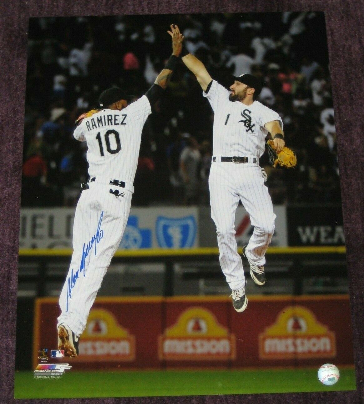 ALEXEI RAMIREZ Signed Chicago WHITE SOX 16x20 Photo Poster painting with COA