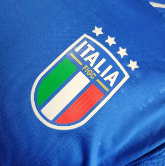 2024 Italy Home Long sleeve Player Version Football jersey Thai Quality