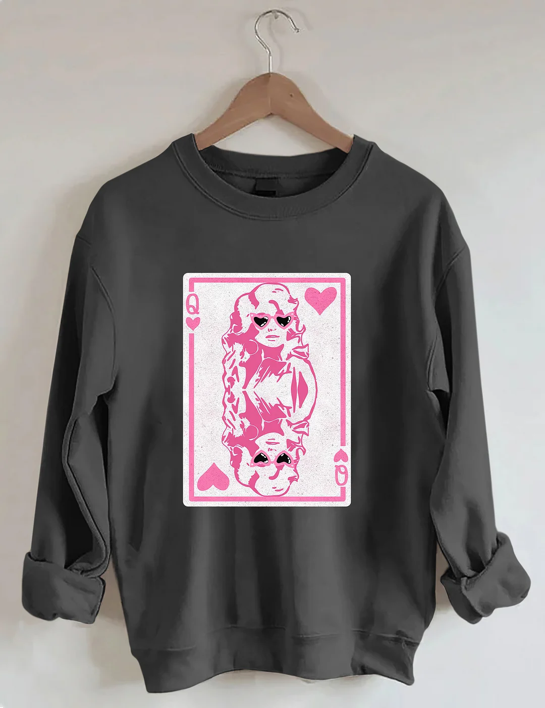 Valentine's Day Queen Of Hearts Sweatshirt