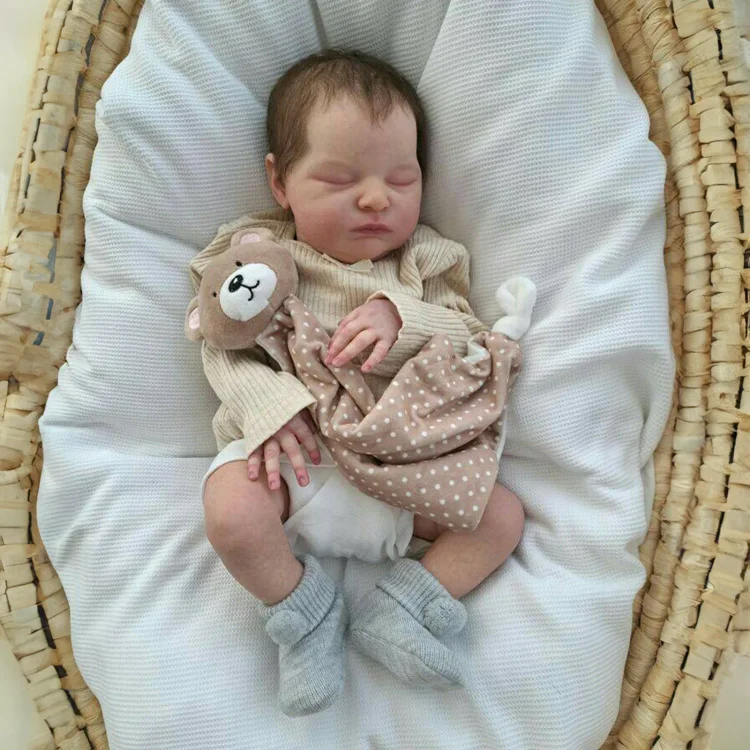 20" Lifelike Poseable Newborn Dolls Kids Play Gift Reborn Baby Doll Girl Bettida with Heartbeat💖 & Sound🔊 Rebornartdoll® RSAW-Rebornartdoll®